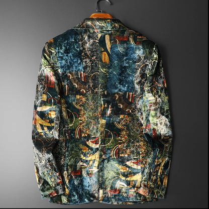 LUXUS PRINT HERREN BLAZER