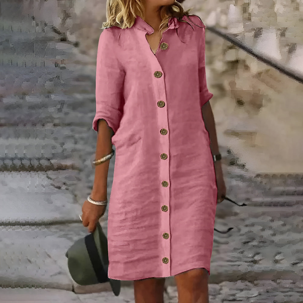 SANDRA I VIELSEITIGES LEINENKLEID