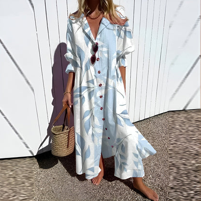 HEIDI I MAXIKLEID MIT VINTAGE-PRINT