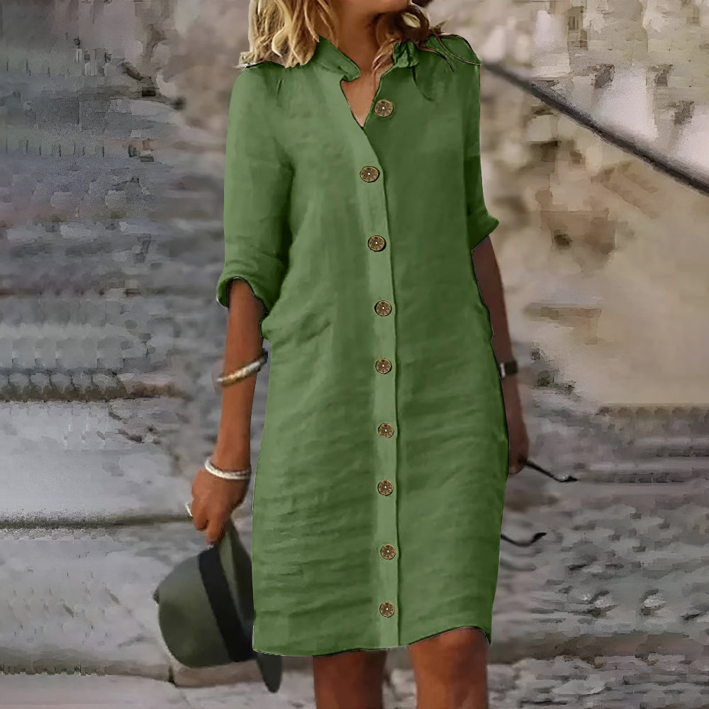 SANDRA I VIELSEITIGES LEINENKLEID