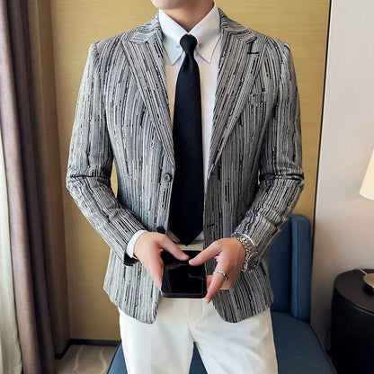 MODISCHE ANZUGSJACKE - HERRENSAKKO