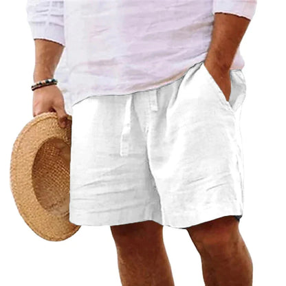 LUDWIG I STRANDSHORTS AUS LEINEN