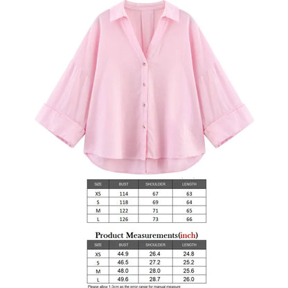EUSEBIA I ELEGANTE V-AUSSCHNITT-BLUSE