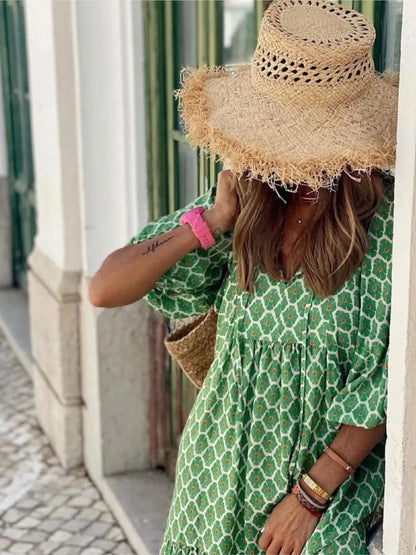 APRIL I BOHO-MAXIKLEID