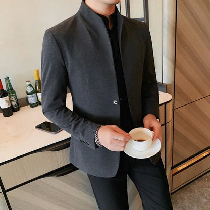 YORIK I KLASSISCHER STEHKRAGEN-BLAZER