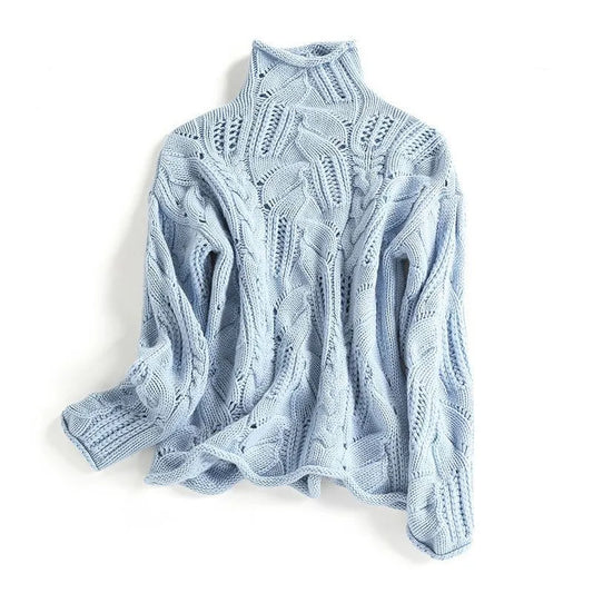 HENRIKE I ELEGANTER ROLLKRAGENPULLOVER