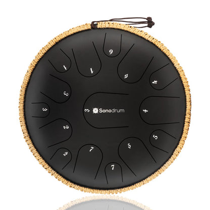 Sonodrum Zungentrommel - "Premium" - Handgefertigt - 35,5cm - 15 Zungen - C-Dur