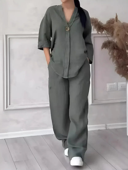 ALFRUN I LÄSSIGES LEINEN-SET