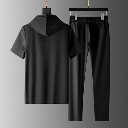 Das Roberto Russo – Noir Lounge Shirt & Relaxed Trouser