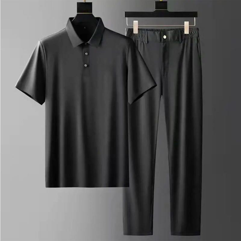 Das Langford – Hemd mit Umlegekragen &amp; Hosen-Set