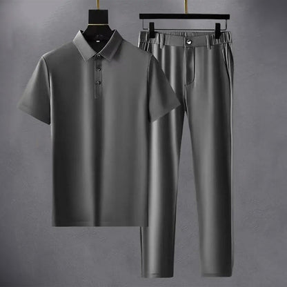 Das Langford – Hemd mit Umlegekragen &amp; Hosen-Set