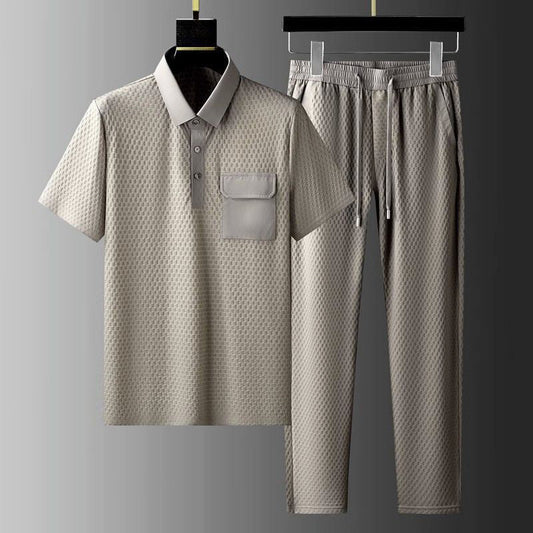 Das Willowmoor – Raffiniertes Langarm-Polo & Jogger-Set