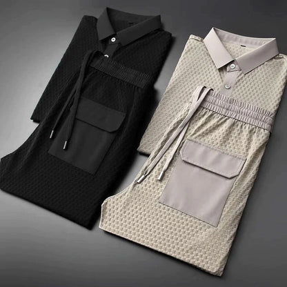 Das Willowmoor – Raffiniertes Langarm-Polo & Jogger-Set