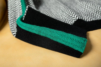 ISABEL I ROLLKRAGEN-PULLOVER MIT AUFDRUCK