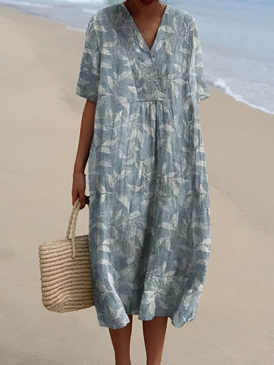 MARIANDL I MEHRFARBIGES SOMMER-MAXIKLEID