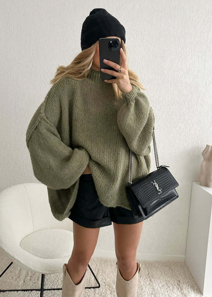 NORA I ÜBERGRÖßER STRICKPULLOVER