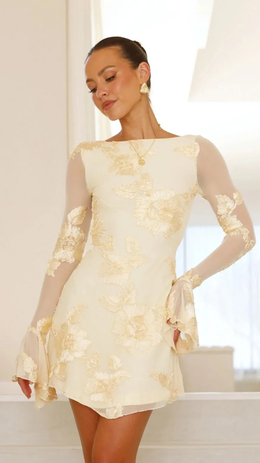 ZEMIRA I RETRO GESCHNÜRTES MINIKLEID