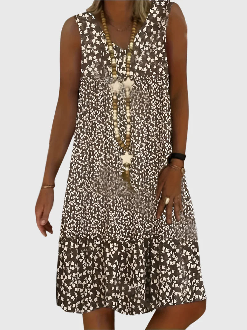 EMI I ELEGANTES ÄRMELLOSES KLEID