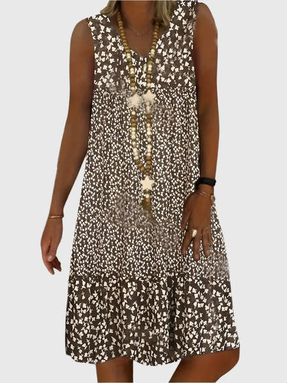 EMI I ELEGANTES ÄRMELLOSES KLEID