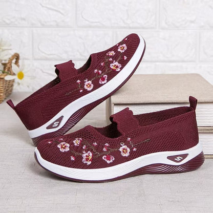 Sofi™ | Sommersandalen mit Stickerei