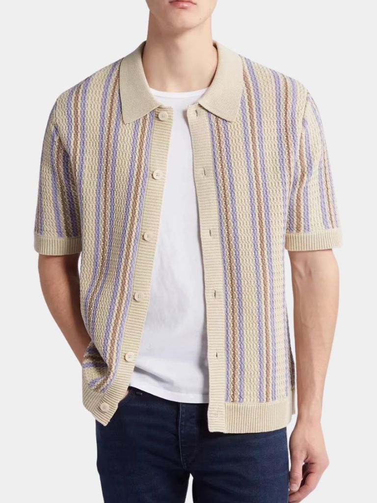 FRIDOLIN I BEQUEMES STRICK-POLOSHIRT