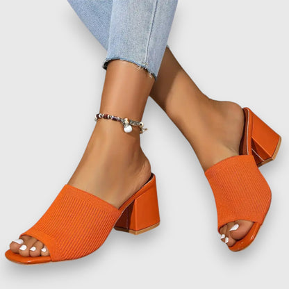 MEGINHILD I VINTAGE-BLOCKABSATZ-SANDALEN