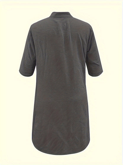 WILHELMINE I KLASSISCHES KLEID MIT KNÖPFEN