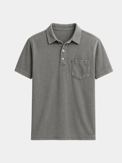 LANGSTON I VINTAGE-POLOSHIRT
