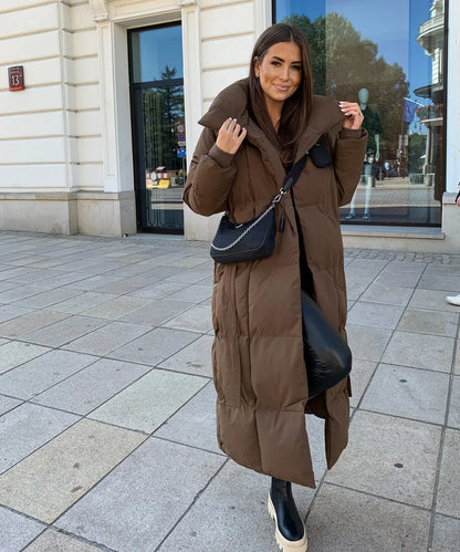 KARINA I GEFÜTTERTER WINTERMANTEL