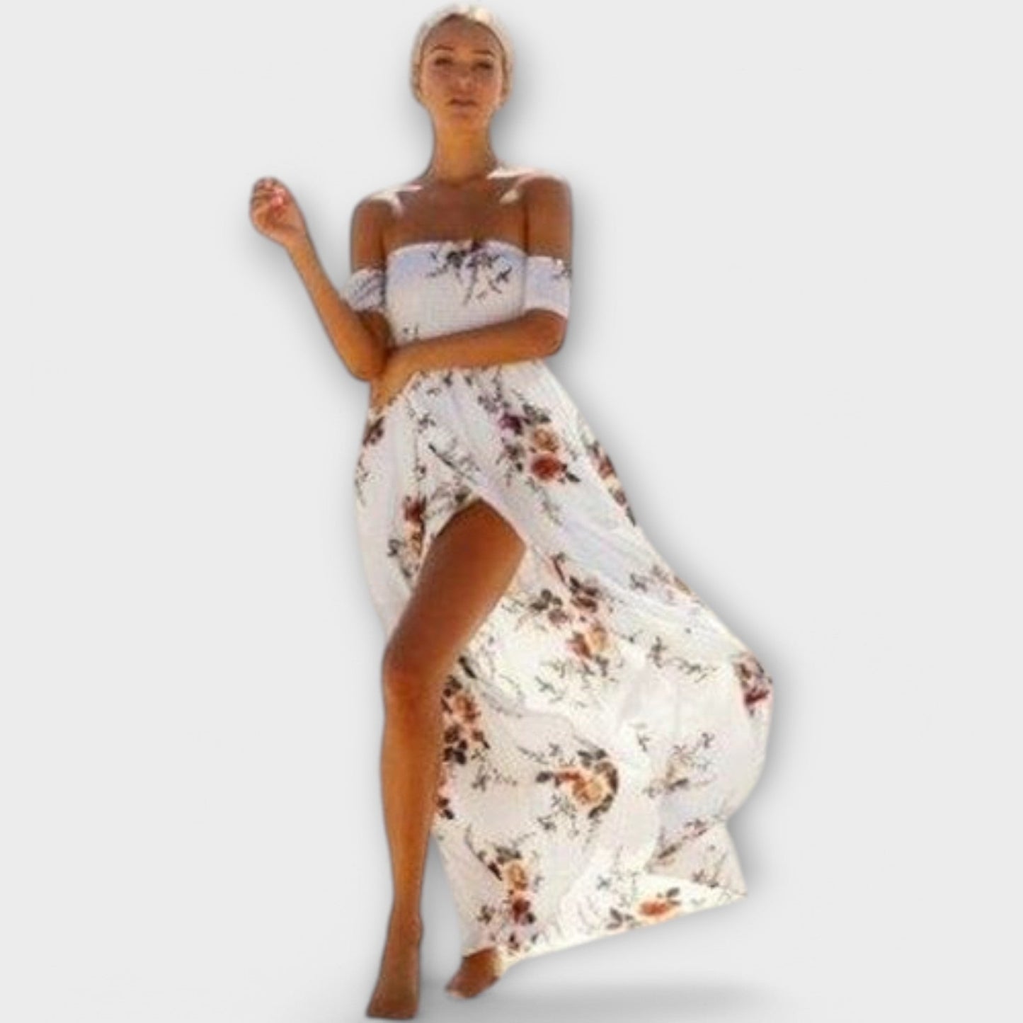 WUNHILD I MAXIKLEID MIT BLUMENMUSTER