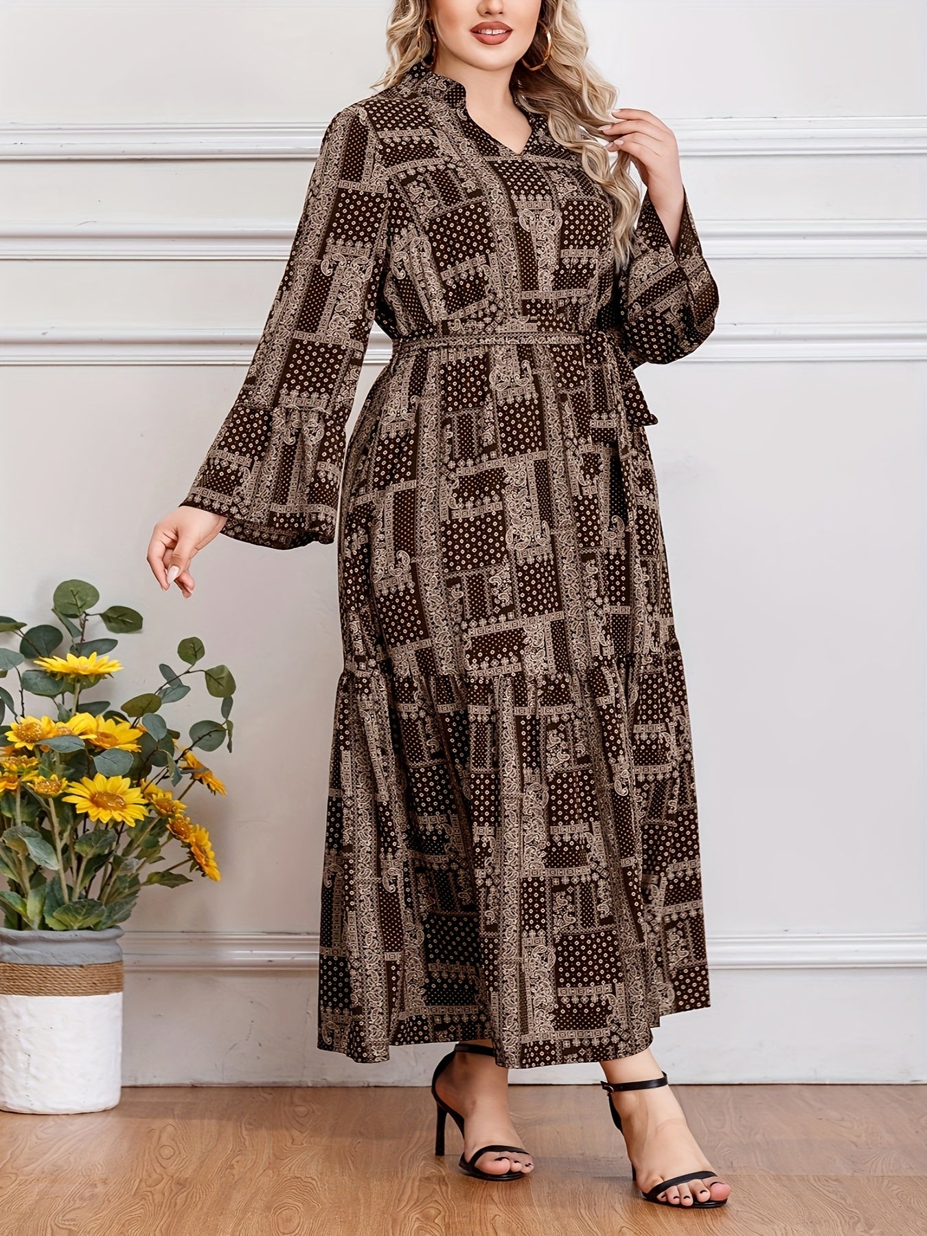 RICGARD I KLASSISCHES MAXIKLEID