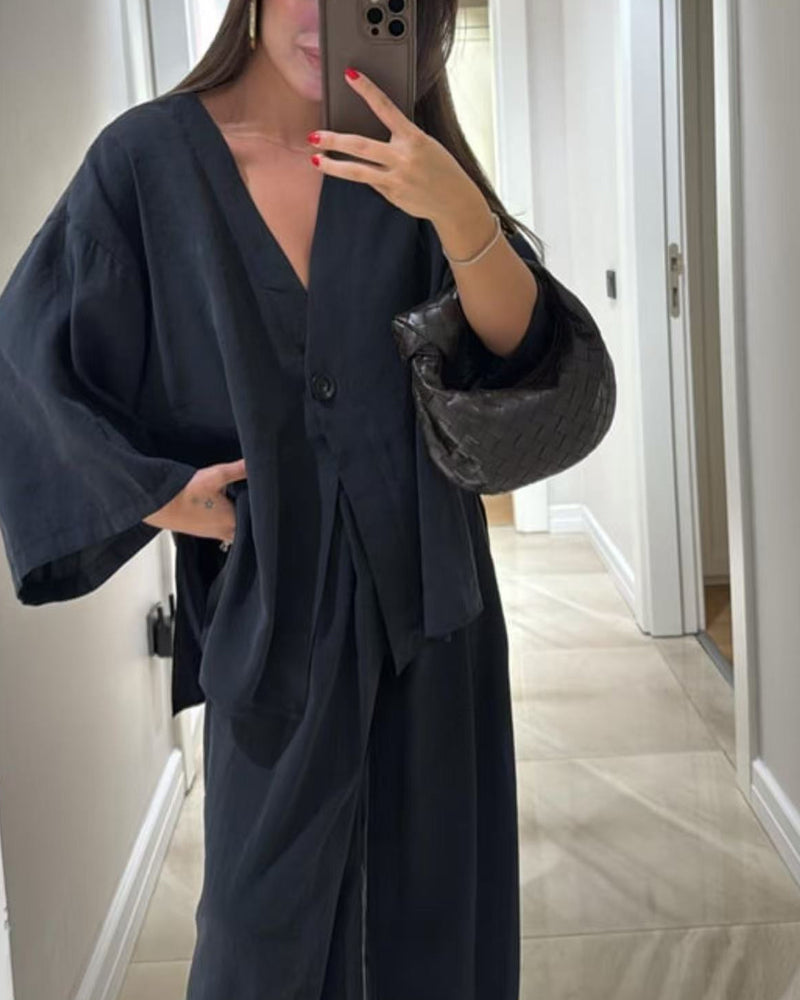 FRANKA I LUXURIÖSES SET AUS OBERTEIL UND HOSE