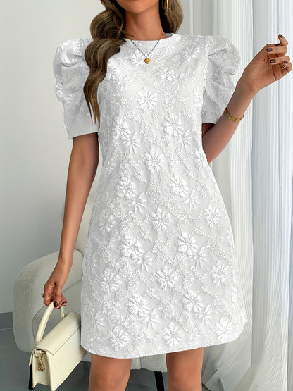 QUIRILDA I KURZARM-BLUMENKLEID