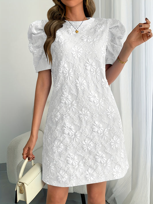 QUIRILDA I KURZARM-BLUMENKLEID