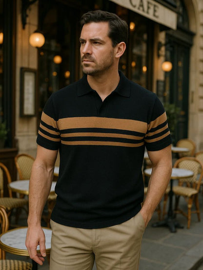 KLAUS I RETRO POLOSHIRT