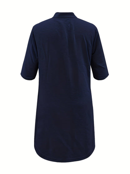 WILHELMINE I KLASSISCHES KLEID MIT KNÖPFEN