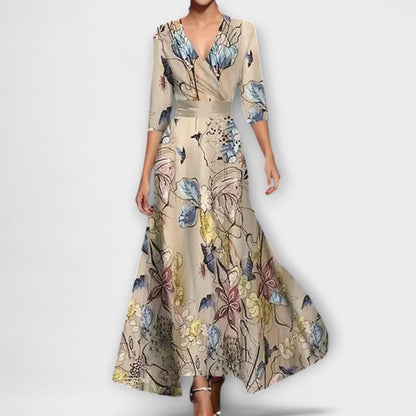 Alma - Elegantes Mouw Design Damenkleid