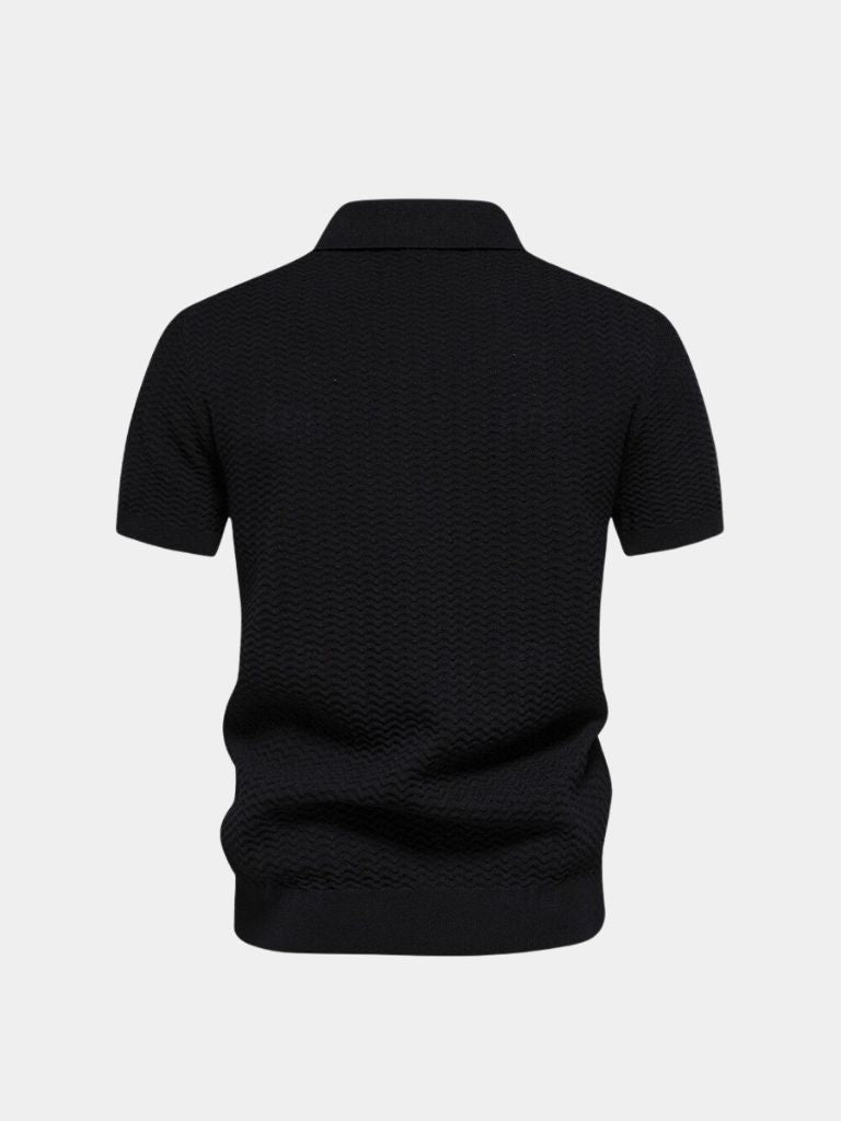 HILMAR I QUARTER-ZIP-POLOHEMD