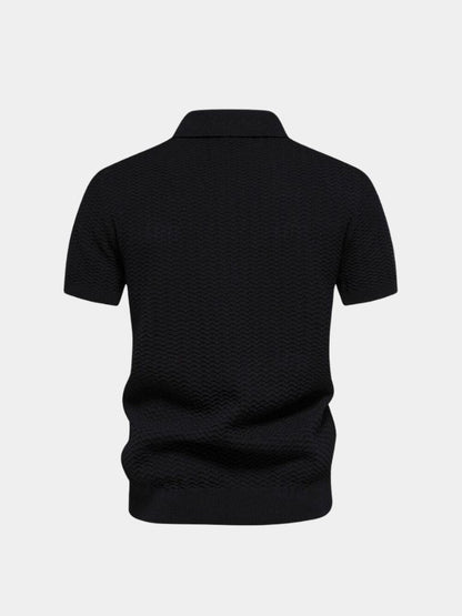 HILMAR I QUARTER-ZIP-POLOHEMD