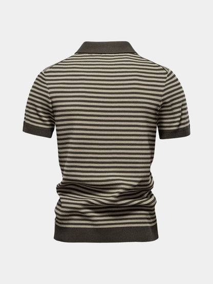 WIGBERT I KLASSISCHES GESTREIFTES POLOSHIRT