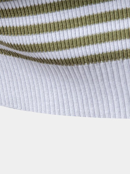 WIGBERT I KLASSISCHES GESTREIFTES POLOSHIRT