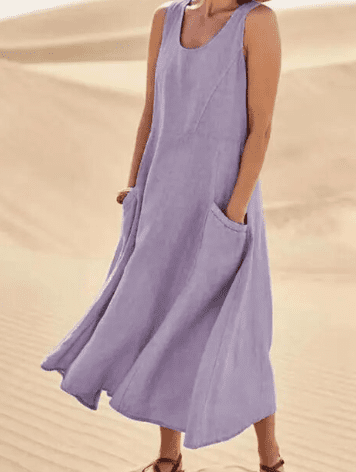 LULU™ - Elegantes Kleid mit Taschen