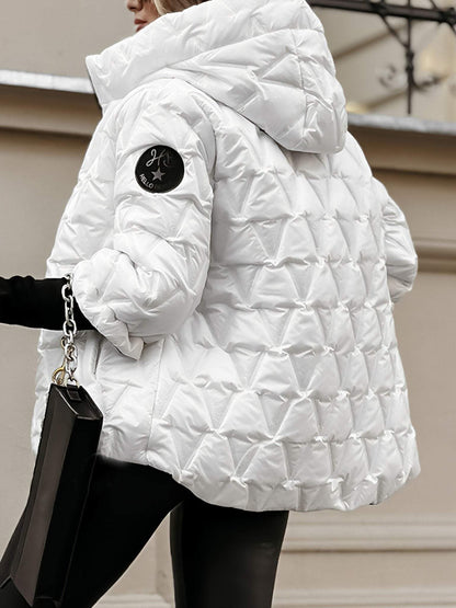 XANDRA I GESTEPPTE WINTERJACKE MIT KAPUZE