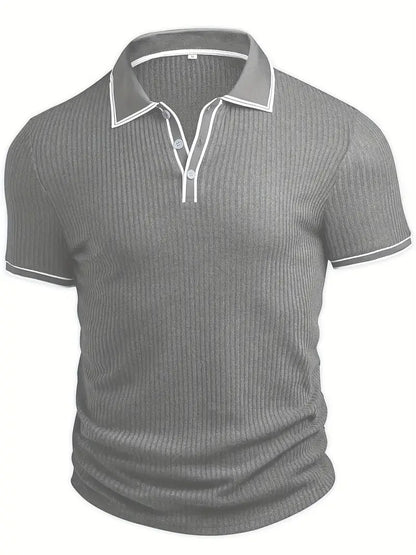 SEBASTIAN I STRUKTURIERTES POLOSHIRT