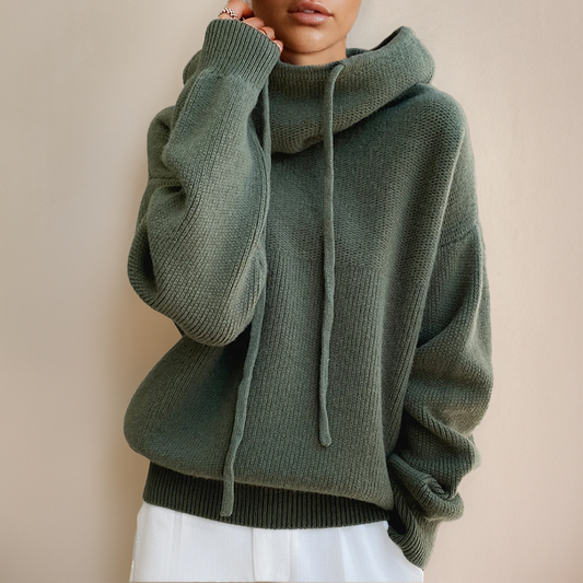 ISLA I LÄSSIGER ROLLKRAGENPULLOVER