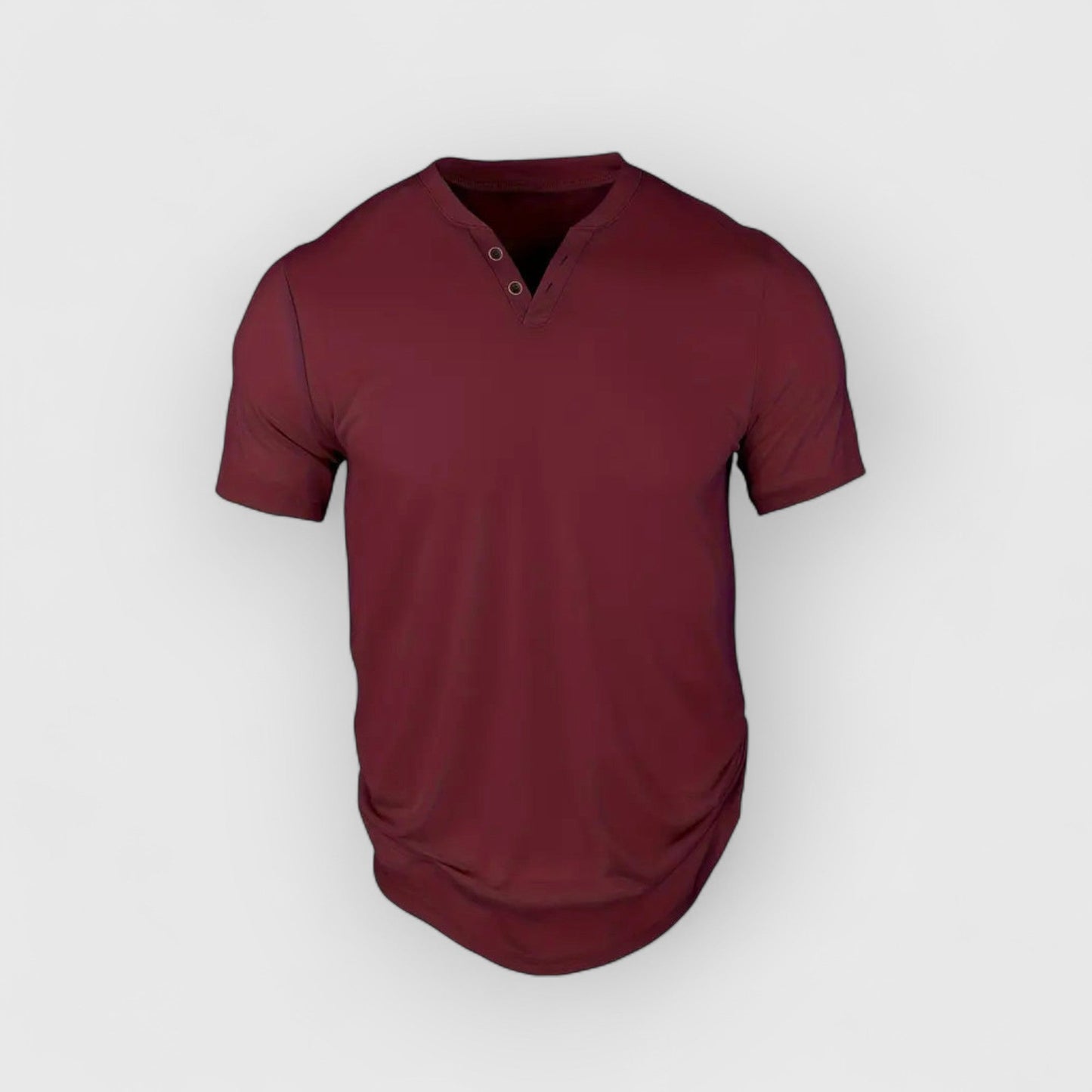 ALBERT I LÄSSIGES SHIRT MIT V-AUSSCHNITT