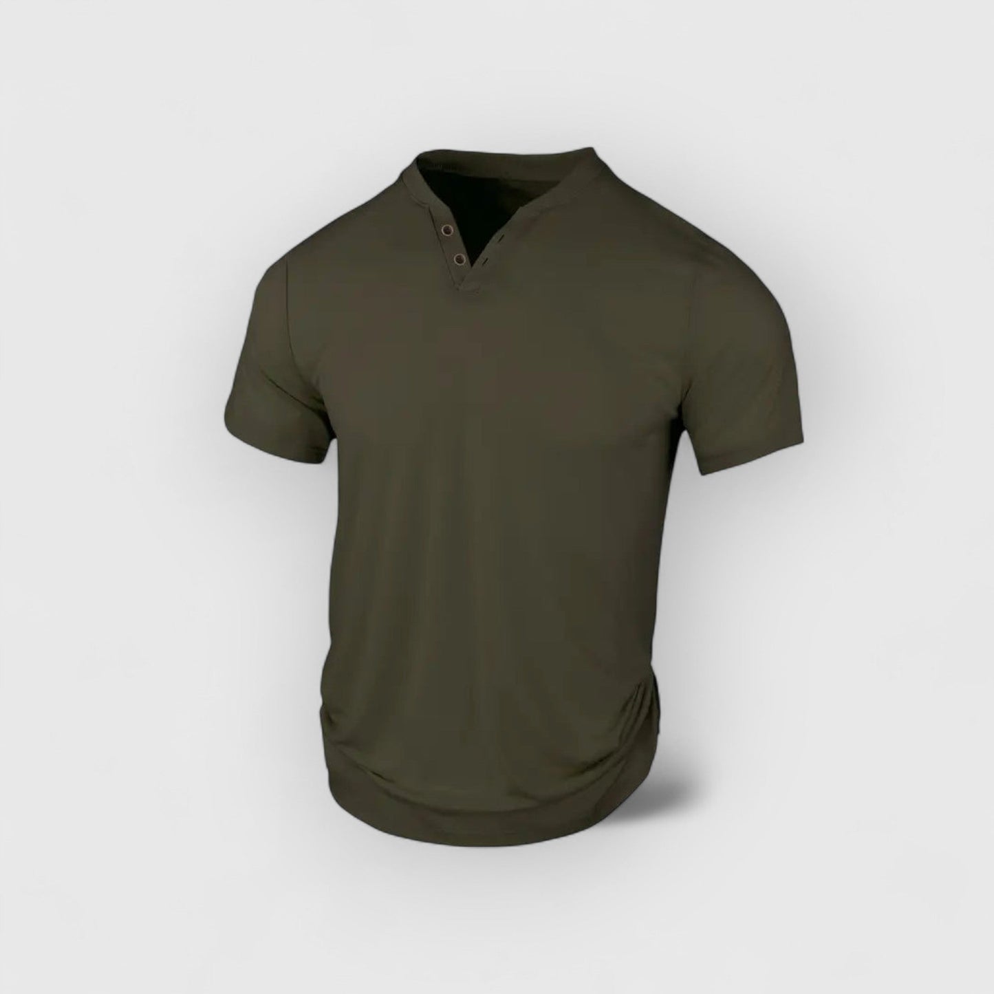 ALBERT I LÄSSIGES SHIRT MIT V-AUSSCHNITT