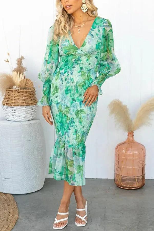 Midi-Rock mit Rüschen Camellia™