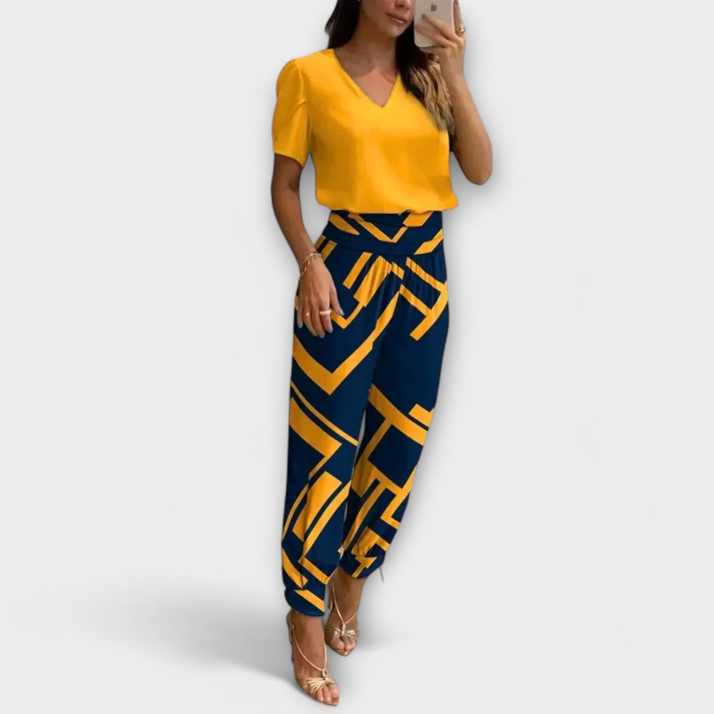 GUNDEL I LUXURIÖSES BEDRUCKTES SET