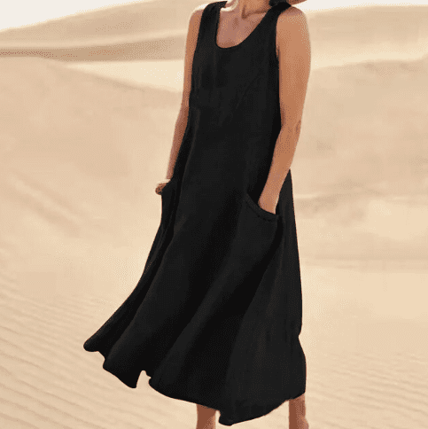 LULU™ - Elegantes Kleid mit Taschen
